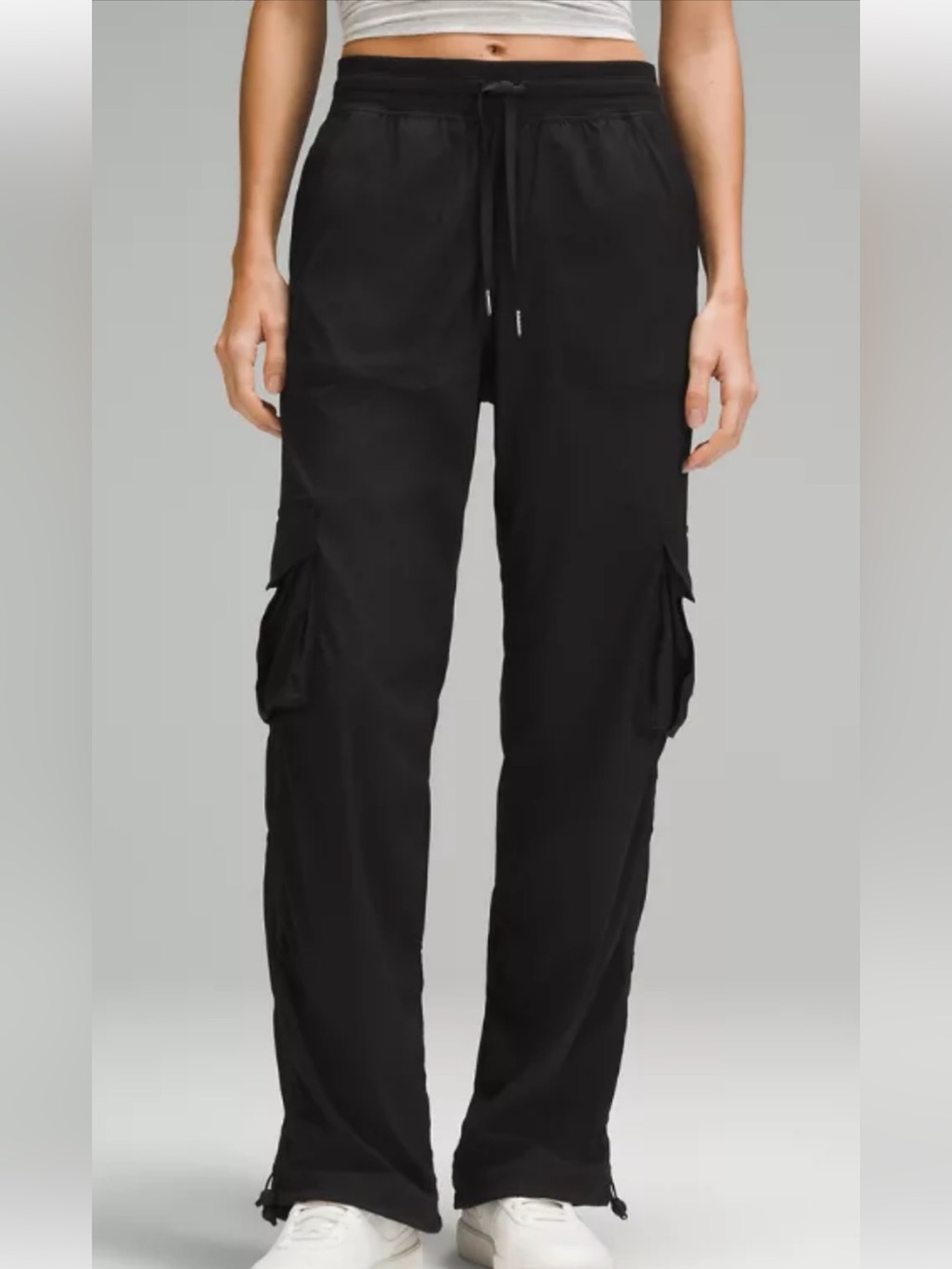 lululemon Dance Studio Relaxed-Fit Mid-Rise Cargo Pant in Black